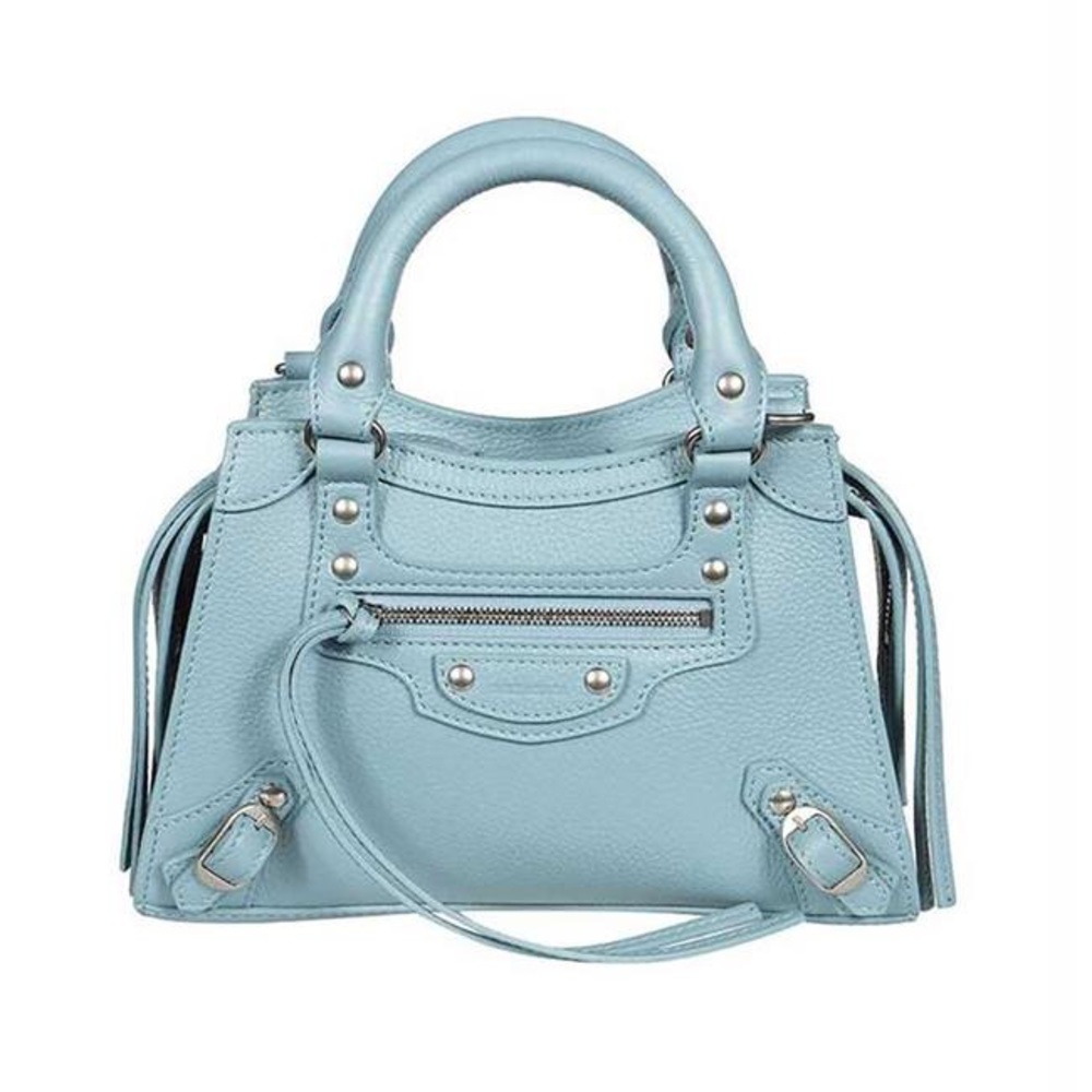 BALENCIAGA mini Neo city in baby blue